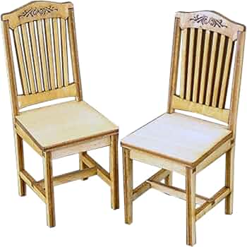 Amazon | Cobaanii mokei工房 コバアニ模型工房 1/12 レトロな椅子